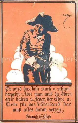 Friedrich der Grosse  Kat. Kaiser