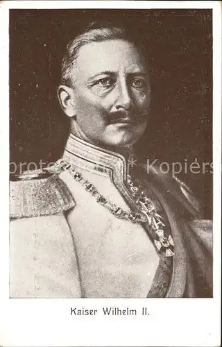 Wilhelm II Spendenkarte Deutsche Veteranen  Kat. Persoenlichkeiten