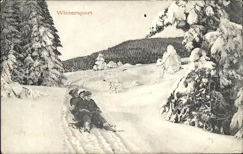 Schlitten Schnee Rottweil  Kat. Sport