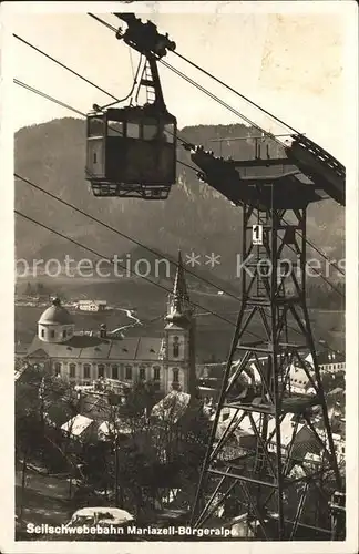 Seilbahn Mariazell Buergeralpe Kat. Bahnen