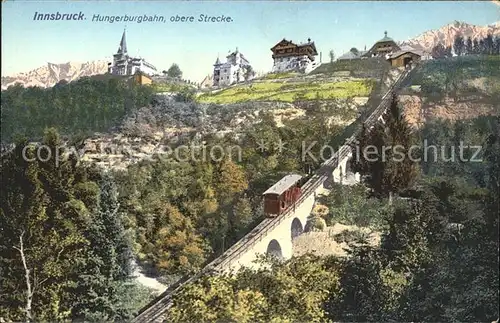 Zahnradbahn Innsbruck Hungerburgbahn  Kat. Bergbahn