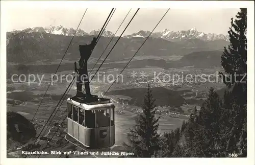 Seilbahn Kanzel Villach Julische Alpen Kat. Bahnen