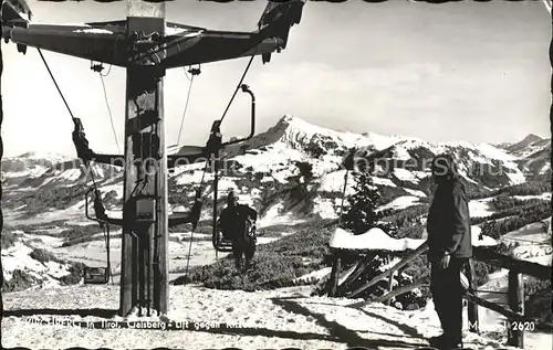 Sessellift Gaisberg Kirchberg Tirol Kitzbueheler Horn Kat. Bahnen