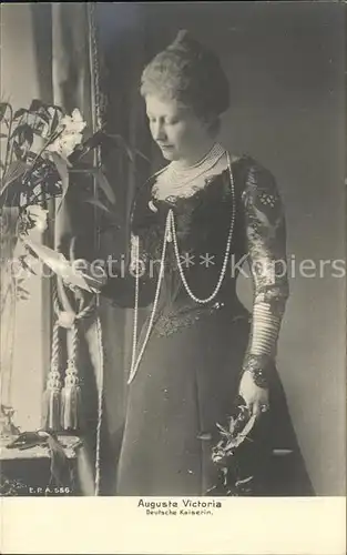 Auguste Victoria Kaiserin  Kat. Adel Preussen