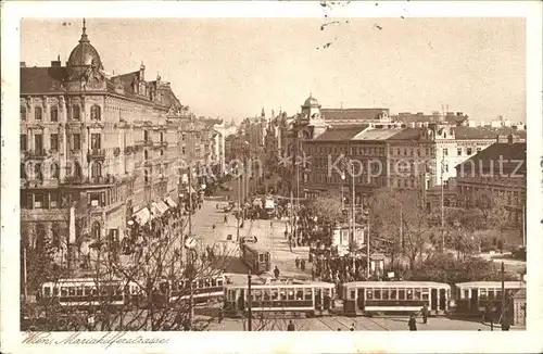 Strassenbahn Wien Mariahilferstrasse  Kat. Strassenbahn