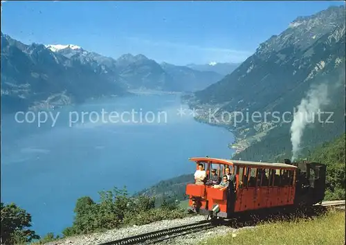 Zahnradbahn Brienzer Rothorn Geldried Brienzersee Kat. Bergbahn