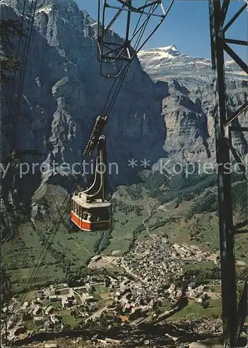 Seilbahn Torrent Leukerbad  Kat. Bahnen