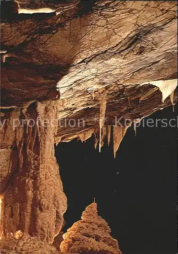 Hoehlen Caves Grottes Grottes de Vallorbe Arabesques Kat. Berge