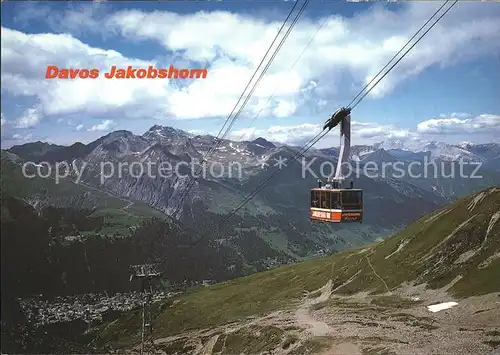 Seilbahn Davos Jakobshorn Ischalp Kat. Bahnen