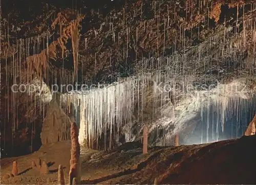 Hoehlen Caves Grottes Grottes de l Orbe Vallorbe Salle des Aiguilles  Kat. Berge