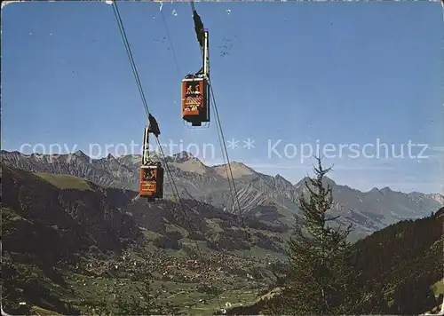 Seilbahn Birg Engstligenalp Adelboden Niesenkette Kat. Bahnen