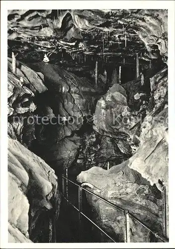 Hoehlen Caves Grottes Beatushoehlen Hades Grotte  Kat. Berge
