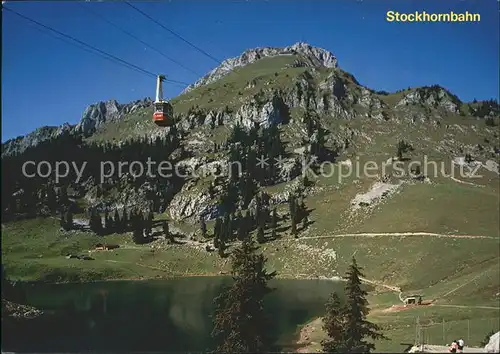 Seilbahn Stockhorn Berner Oberland Hinterstockensee  Kat. Bahnen
