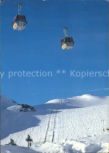 Seilbahn Crap Sogn Gion Vorab 3000 Graubuenden Kat. Bahnen