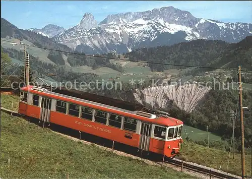 Zahnradbahn Chemins de fer Electriques Veveysans  Kat. Bergbahn