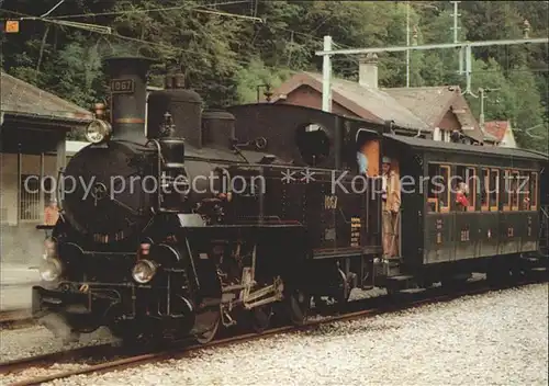 Lokomotive HG 3 3 1067 Ballenberg Dampfbahn Kat. Eisenbahn