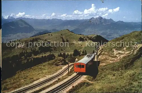 Zahnradbahn Vitznau Rigi Bahn Rigi Kulm Stanserhorn Pilatus Kat. Bergbahn