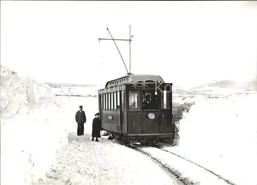 Strassenbahn Ce 2 21 Essertines et Gimel  Kat. Strassenbahn