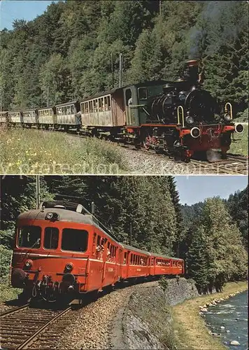 Lokomotive Schnaaggi Schaaggi Sihltalbahn 75 Jahre  Kat. Eisenbahn