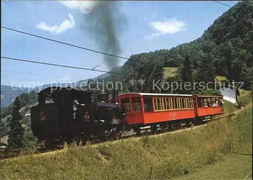 Zahnradbahn Vitznau Rigi Bahn  Kat. Bergbahn