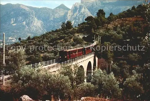 Eisenbahn Ferrocarril Palma Soller Mallorca  Kat. Eisenbahn