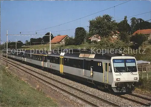 Eisenbahn SBB Triebwagen RBDe 4 4 2102 Sempach Neukirch Kat. Eisenbahn