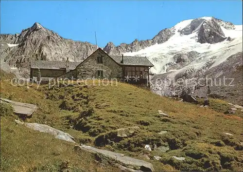 Zillertal Furtschagl Haus mit Furtschagl Spitze und Moesele Kat. Regionales