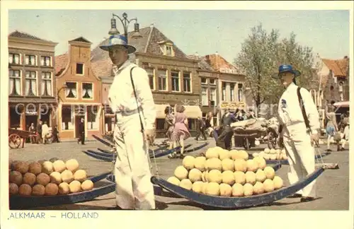 Kaeserei Kaese Alkmaar Holland Kaesemarkt  Kat. Landwirtschaft