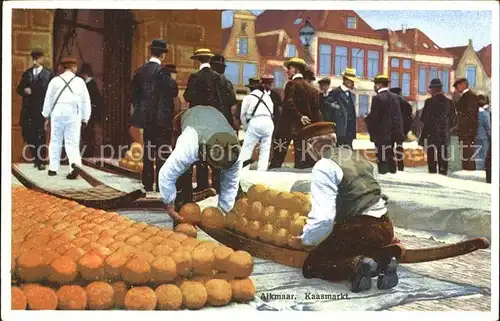 Kaeserei Kaese Alkmaar Kaasmarkt Kaesemarkt  Kat. Landwirtschaft