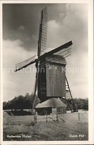 Windmuehle Holland  Kat. Gebaeude und Architektur