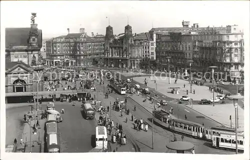 Strassenbahn Frankfurt am Main Bahnhofvorplatz Kat. Strassenbahn