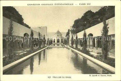 Exposition Coloniale Internationale Paris 1931 Pavillon du Maroc   Kat. Expositions