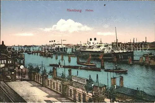 Dampfer Oceanliner Hamburg Hafen  Kat. Schiffe