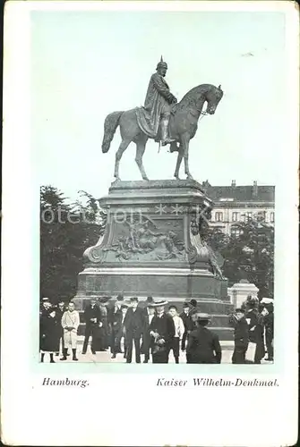 Wilhelm I Denkmal Hamburg Kat. Persoenlichkeiten