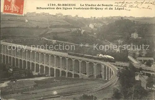 Viadukte Viaduc Souzin St. Brieuc  Kat. Bruecken