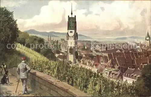 Hoffmann Heinrich Freiburg im Breisgau Nr. 10  Kat. Kuenstlerkarte