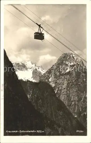 Seilbahn Kreuzeck  Kat. Bahnen