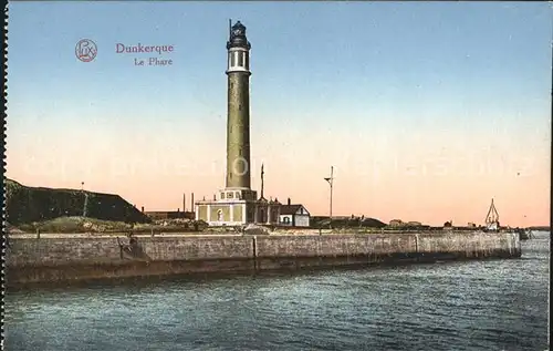 Leuchtturm Lighthouse Dunkerque Phare Kat. Gebaeude