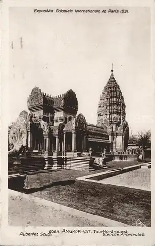 Exposition Coloniale Paris 1931 Angkor Vat  Kat. Expositions