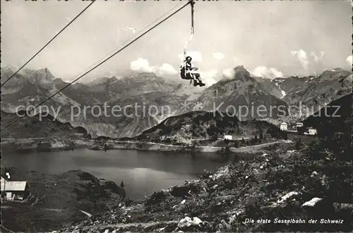 Sessellift Engelberg Truebsee Jochpass  Kat. Bahnen