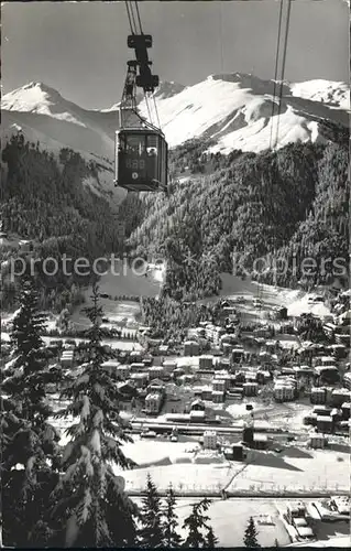 Seilbahn Davos Ischalp  Kat. Bahnen