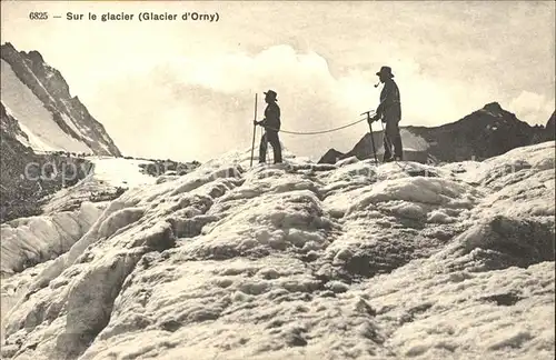 Gletscher Glacier d Orny Wanderung Kat. Berge