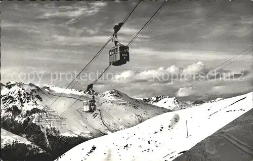 Seilbahn Ischalp Jakobshorn Davos  Kat. Bahnen