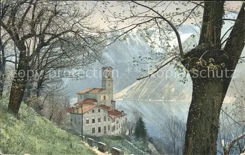 Verlag Photochromie Nr. 1605 Lugano Landschaft  Kat. Verlage