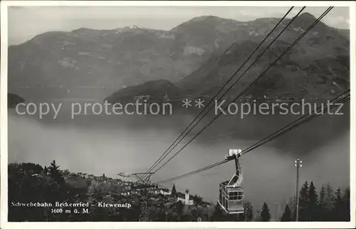 Seilbahn Beckenried Klewenalp  Kat. Bahnen