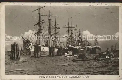 Segelschiffe Hamburg Hafen  Kat. Schiffe