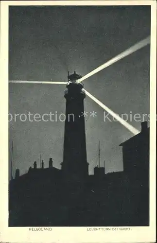 Leuchtturm Lighthouse Helgoland  Kat. Gebaeude