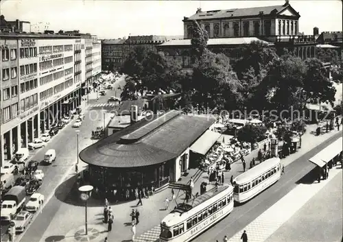 Strassenbahn Hannover Am Kroepcke Oper  Kat. Strassenbahn