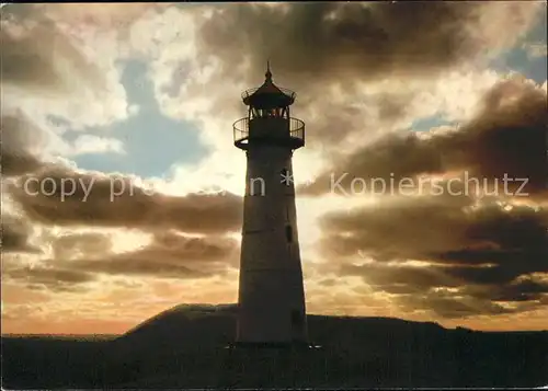 Leuchtturm Lighthouse Insel Sylt  Kat. Gebaeude