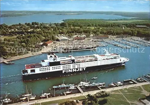 Faehre Finnjet Hafen Travemuende Segelschiff Passat Kat. Schiffe